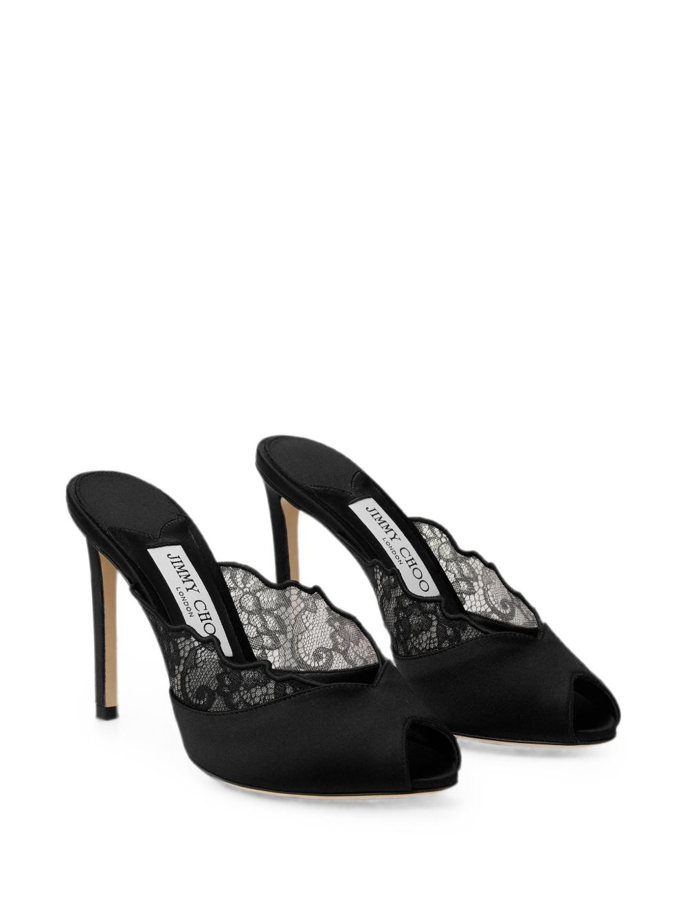 [Jimmy Choo] Sandals FW26 BRIGITTEMULE100WANBLACK/BLACK
