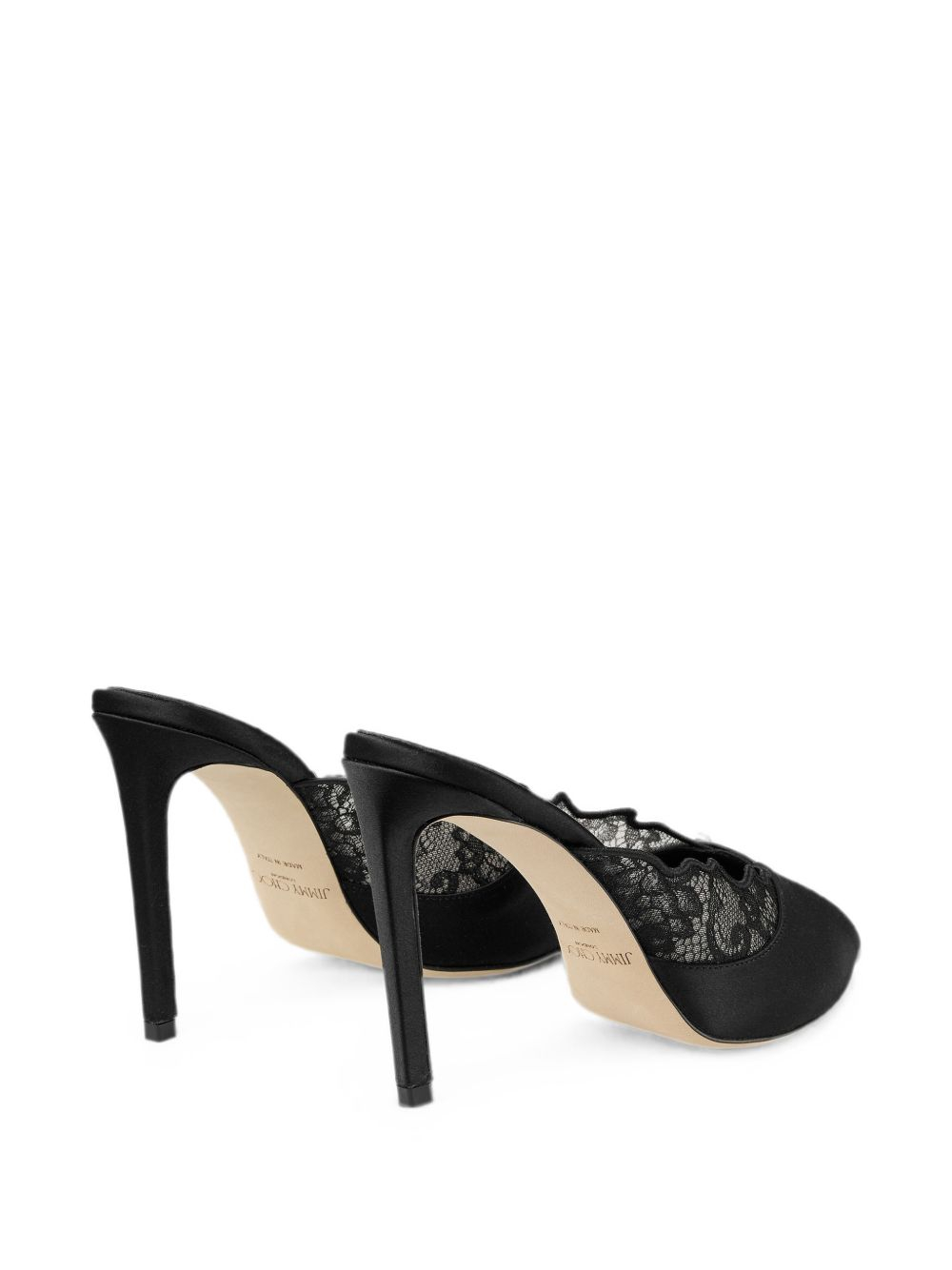 [Jimmy Choo] Sandals FW26 BRIGITTEMULE100WANBLACK/BLACK
