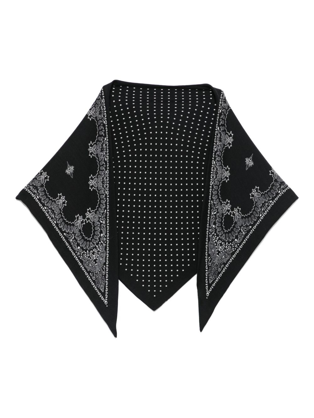 [Destin] Scarf FW26 TRIBIC BLACK