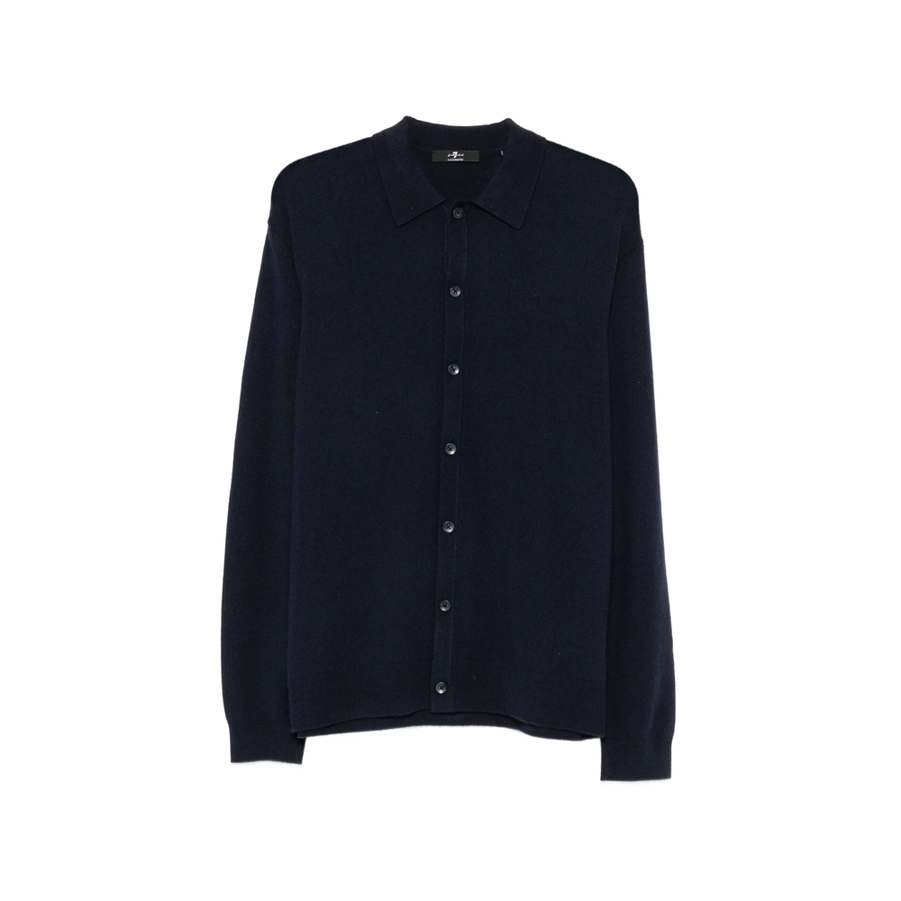 [7 FOR ALL MANKIND] Knitwear FW26 7MDN0F16 BUTTON POL 3PV
