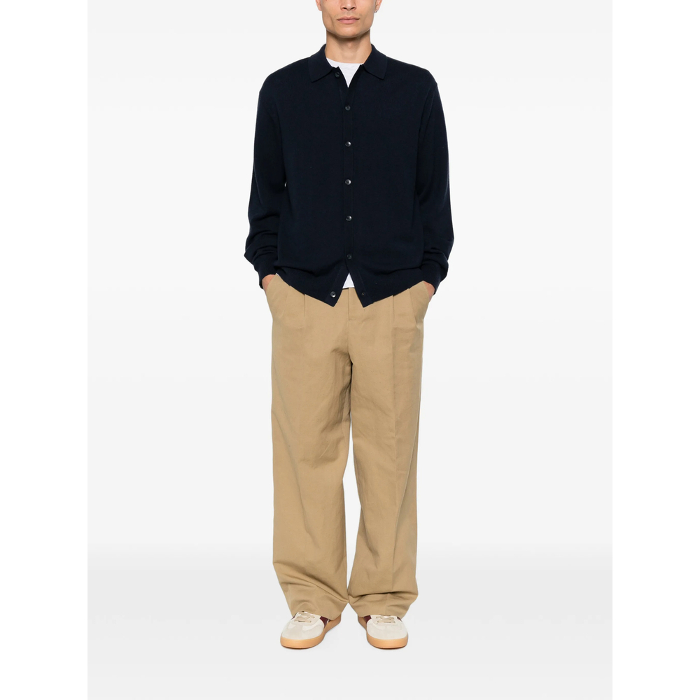 [7 FOR ALL MANKIND] Knitwear FW26 7MDN0F16 BUTTON POL 3PV