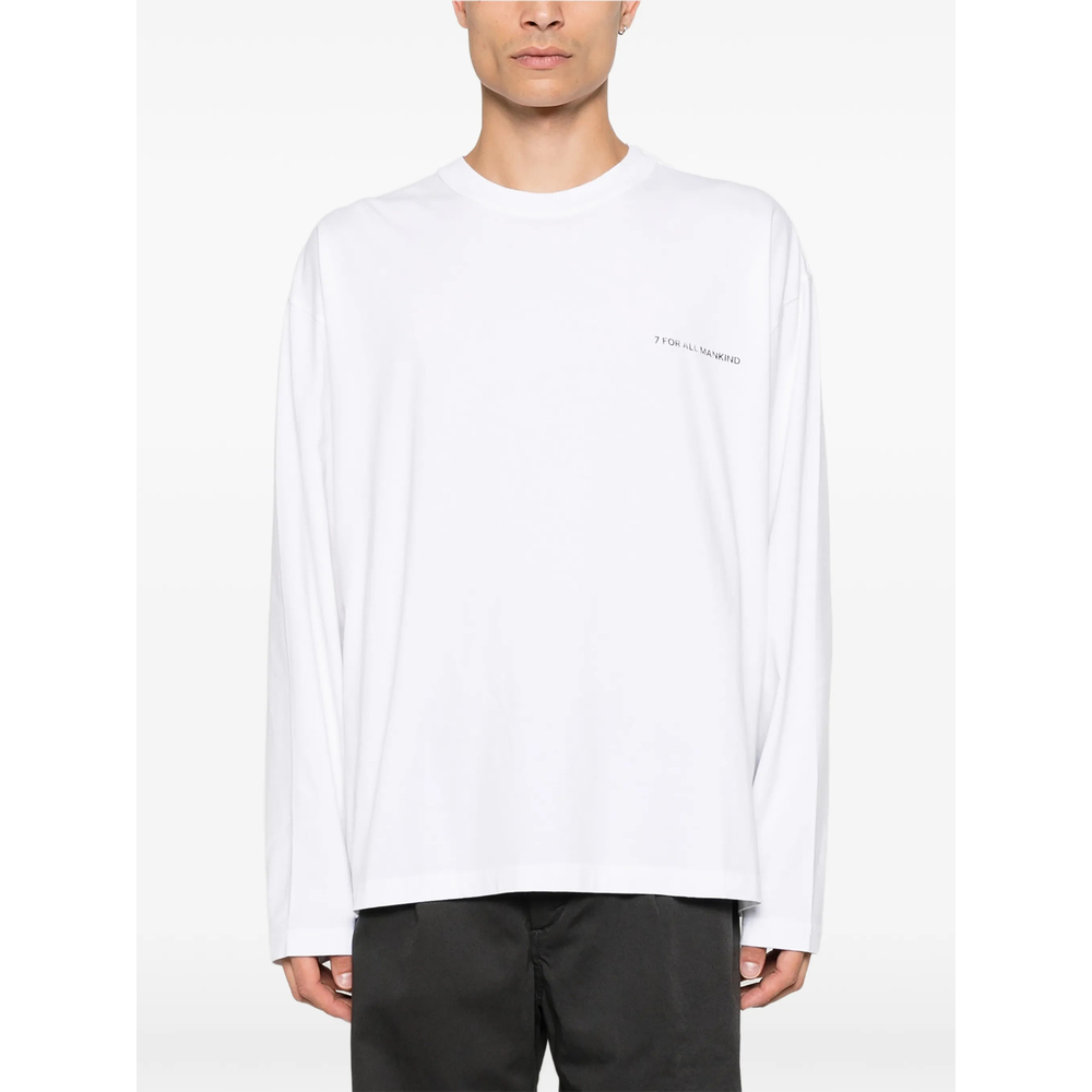 [7 FOR ALL MANKIND] T-shirts Long Sleeve FW26 7MEO0G54 GRAPHIC 3VG