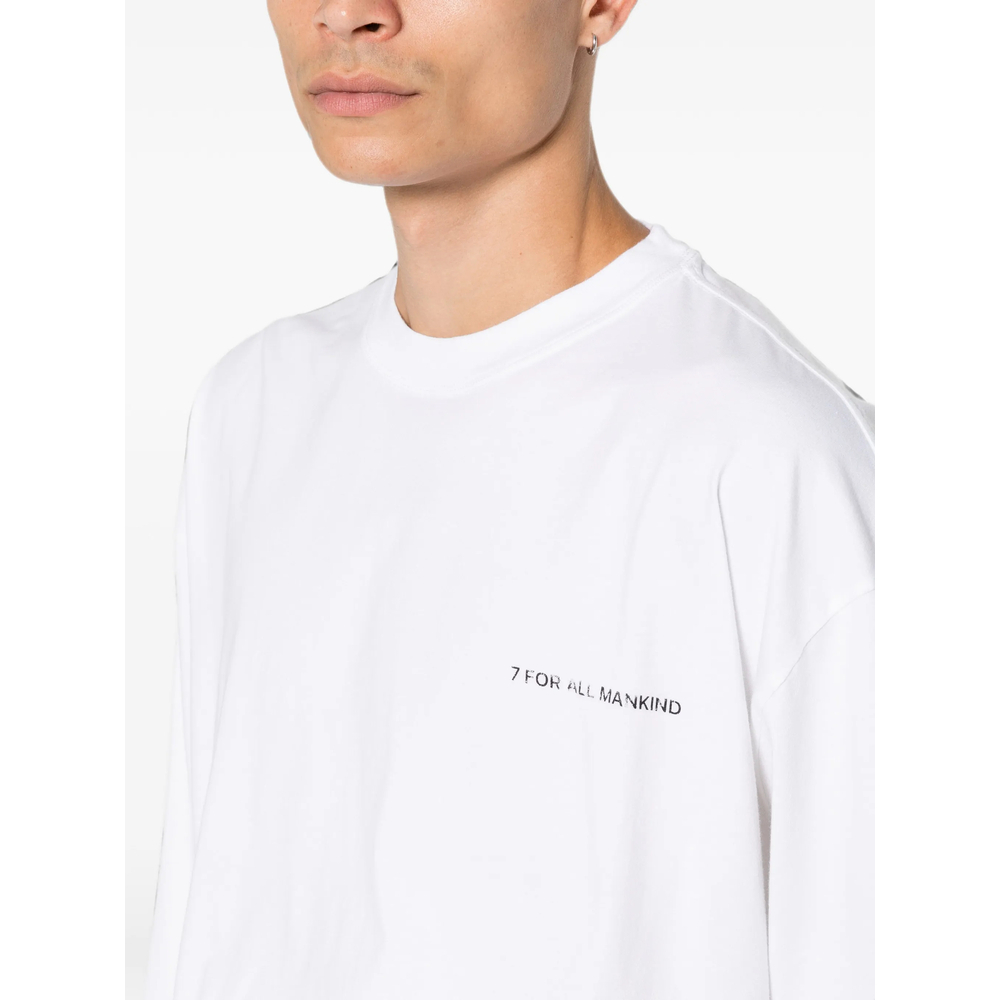 [7 FOR ALL MANKIND] T-shirts Long Sleeve FW26 7MEO0G54 GRAPHIC 3VG