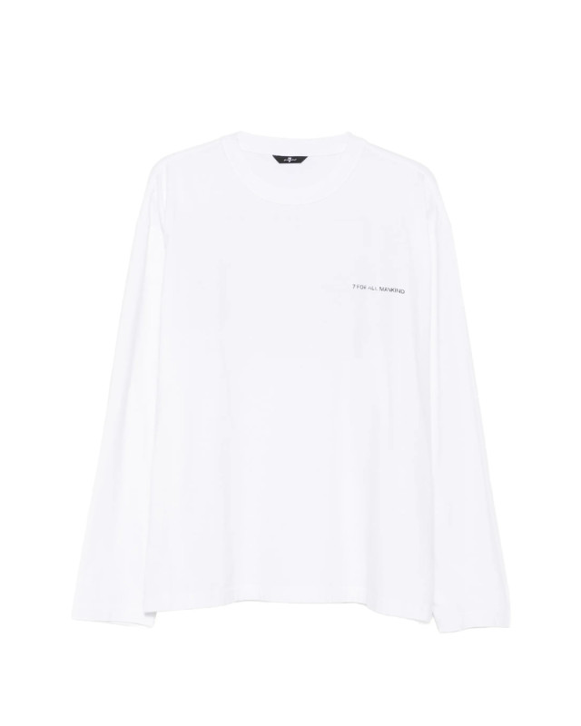[7 FOR ALL MANKIND] T-shirts Long Sleeve FW26 7MEO0G54 GRAPHIC 3VG