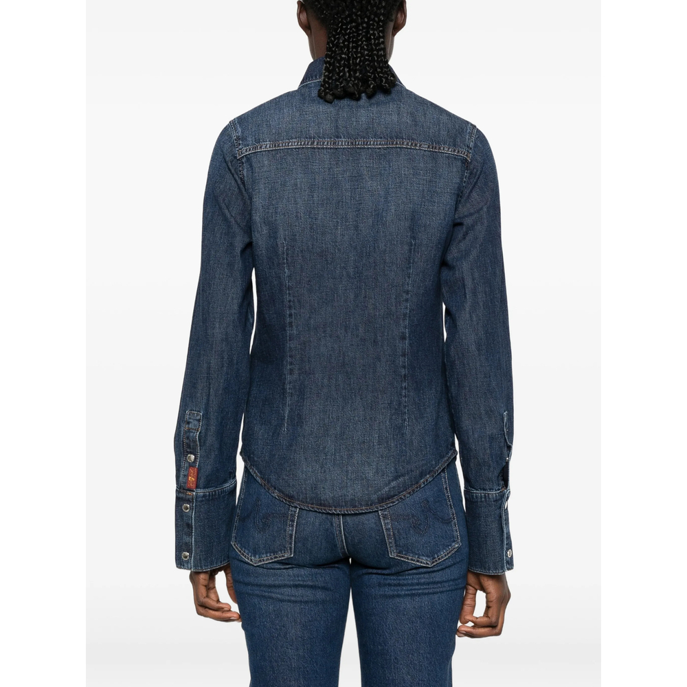[7 FOR ALL MANKIND] Shirts Long Sleeve FW26 7UEK0H08 CLEAR 3S0
