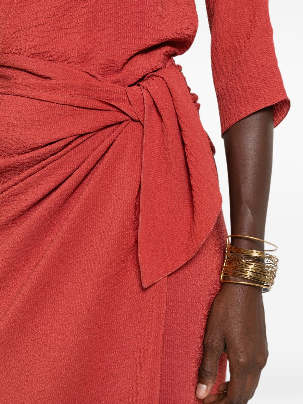 [Cortana] Sleeveless dress SS26 GENARAVERMILION