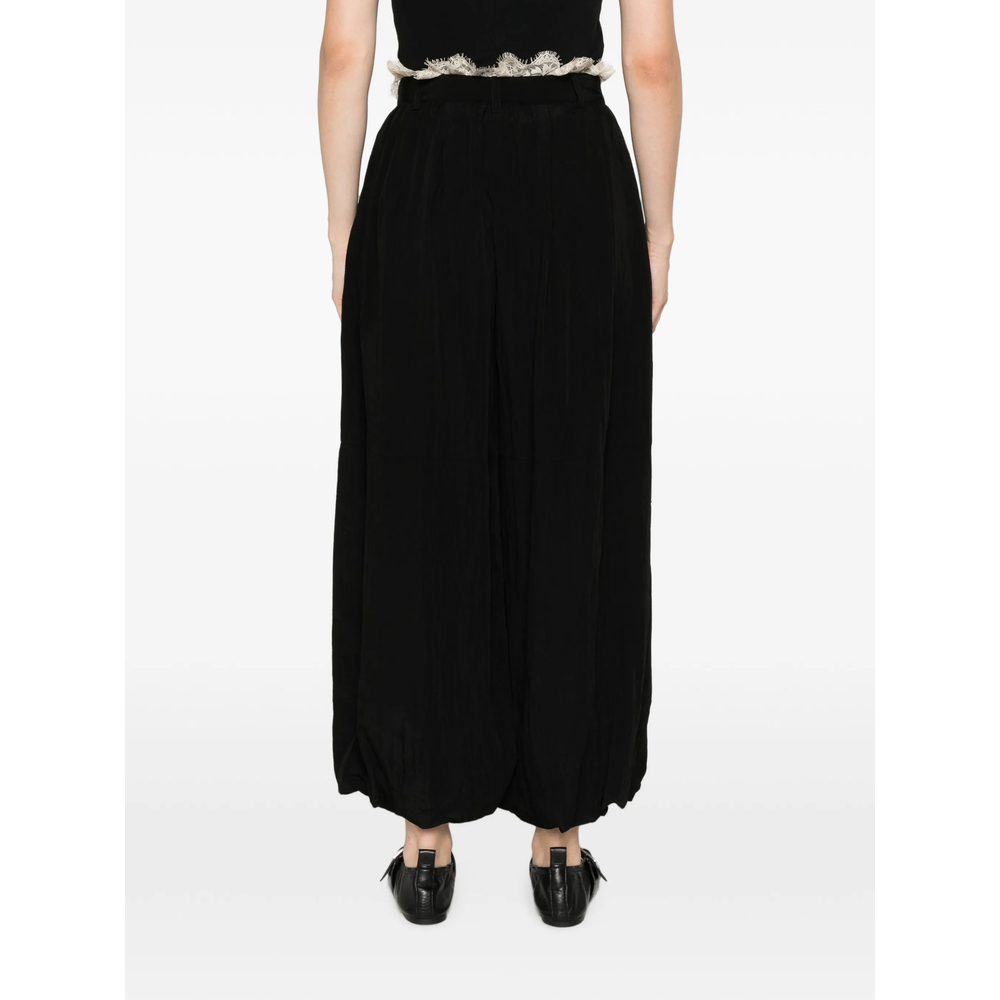 [Sea] Trousers FW26 PF26-038  BLACK