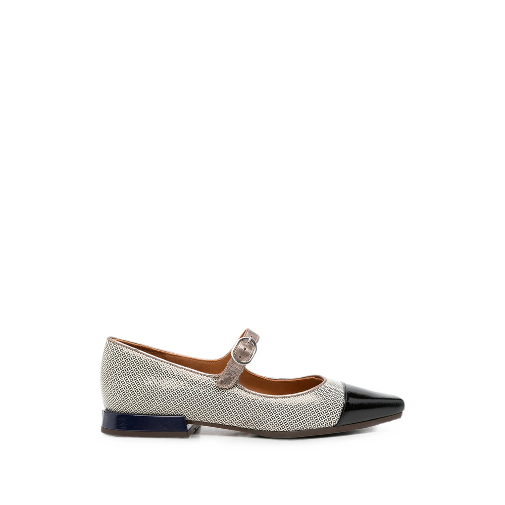 [CHIE MIHARA] Flat shoes FW26 GALLET  IRON