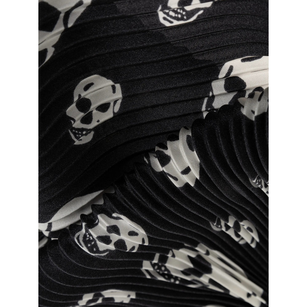 [Alexander McQueen] Scarf FW26 867085 3001Q 1078