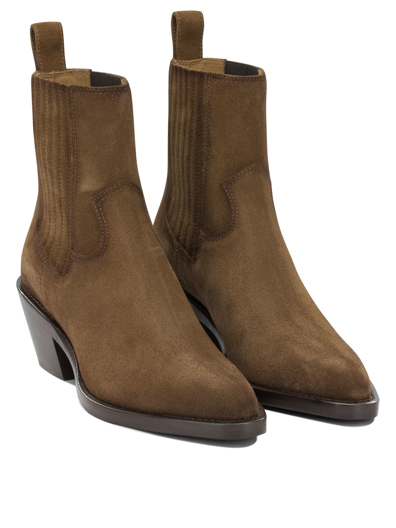 [Henderson Baracco] Ankle Boots FW26 ALLYSON.S.669DSUEDE ACACIA ANTICATO