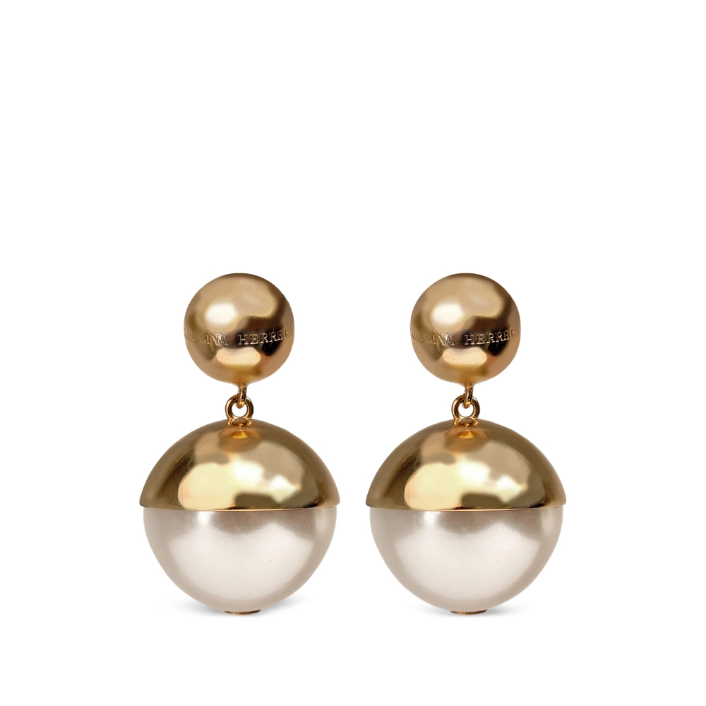 [Carolina Herrera] Earring FW26 P2636N214MET  917