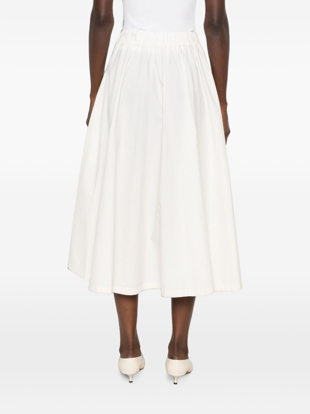[WHITE SAND] Long skirt SS26 26SD9017C04