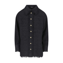 [Balmain] Shirts Long Sleeve FW26 HF1HD005XM070PA