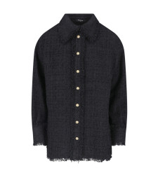 [Balmain] Shirts Long Sleeve FW26 HF1HD005XM070PA