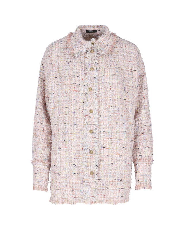 [Balmain] Shirts Long Sleeve FW26 HF1HD005XM17AAA