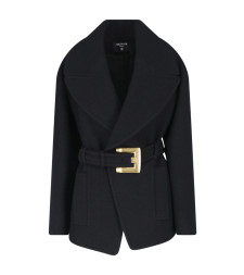 [Balmain] Coat FW26 HF1UA215WC700PA