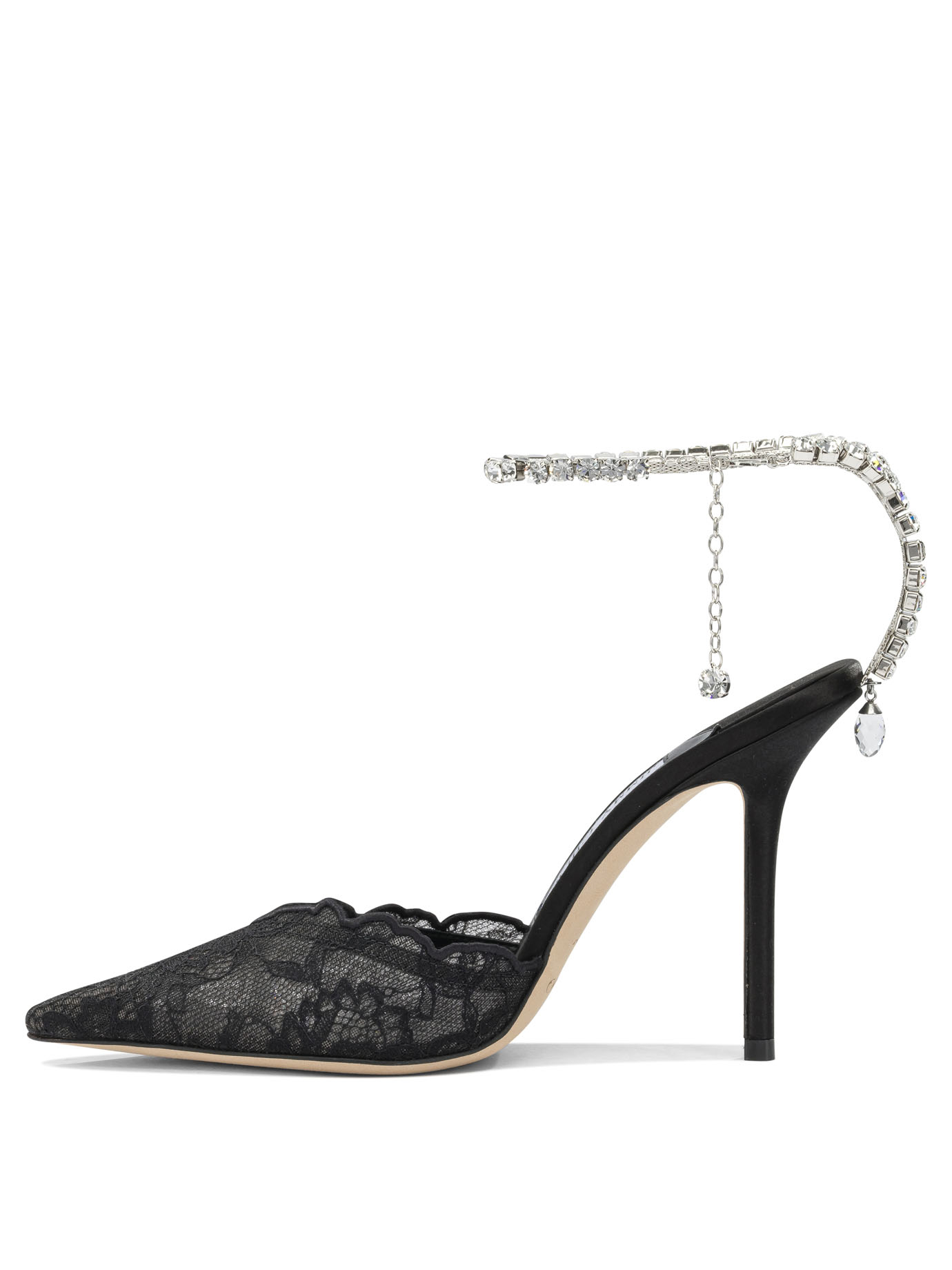 [Jimmy Choo] Pumps FW26 SAEDA 100GQVBLACK/CRYSTAL