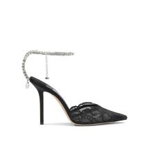 [Jimmy Choo] Pumps FW26 SAEDA 100GQVBLACK/CRYSTAL