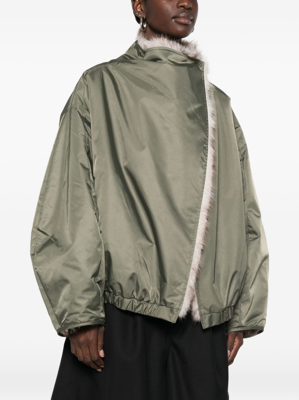 [THE FRANKIE SHOP] Casual Jacket FW26 COFS22884985BEIGE/GREEN