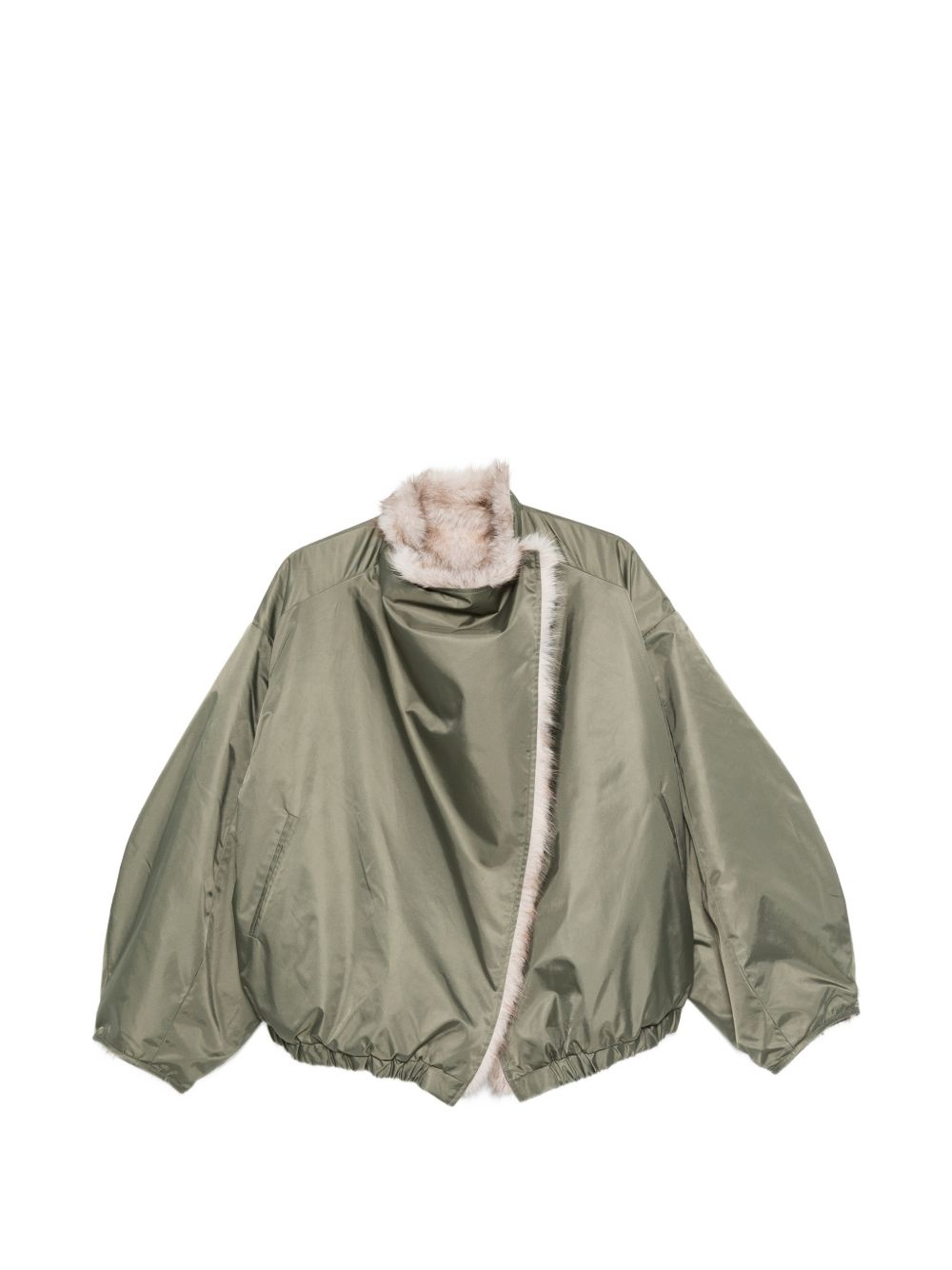 [THE FRANKIE SHOP] Casual Jacket FW26 COFS22884985BEIGE/GREEN
