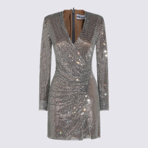 [Self - portrait] Long sleeve dress FW26 AW26154SGR