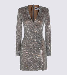 [Self - portrait] Long sleeve dress FW26 AW26154SGR
