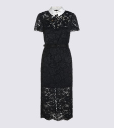 [Self - portrait] Short sleeve dress FW26 AW26019MAB