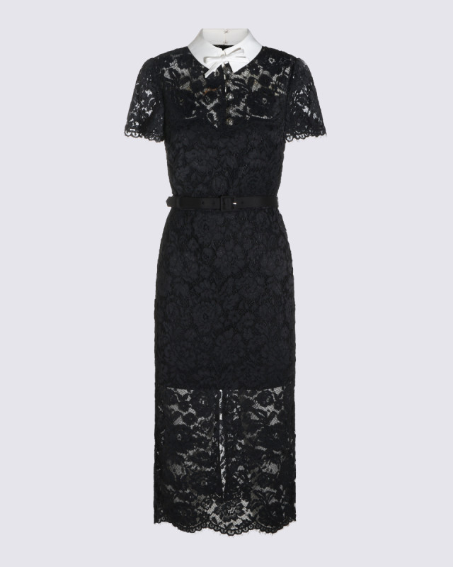 [Self - portrait] Short sleeve dress FW26 AW26019MAB
