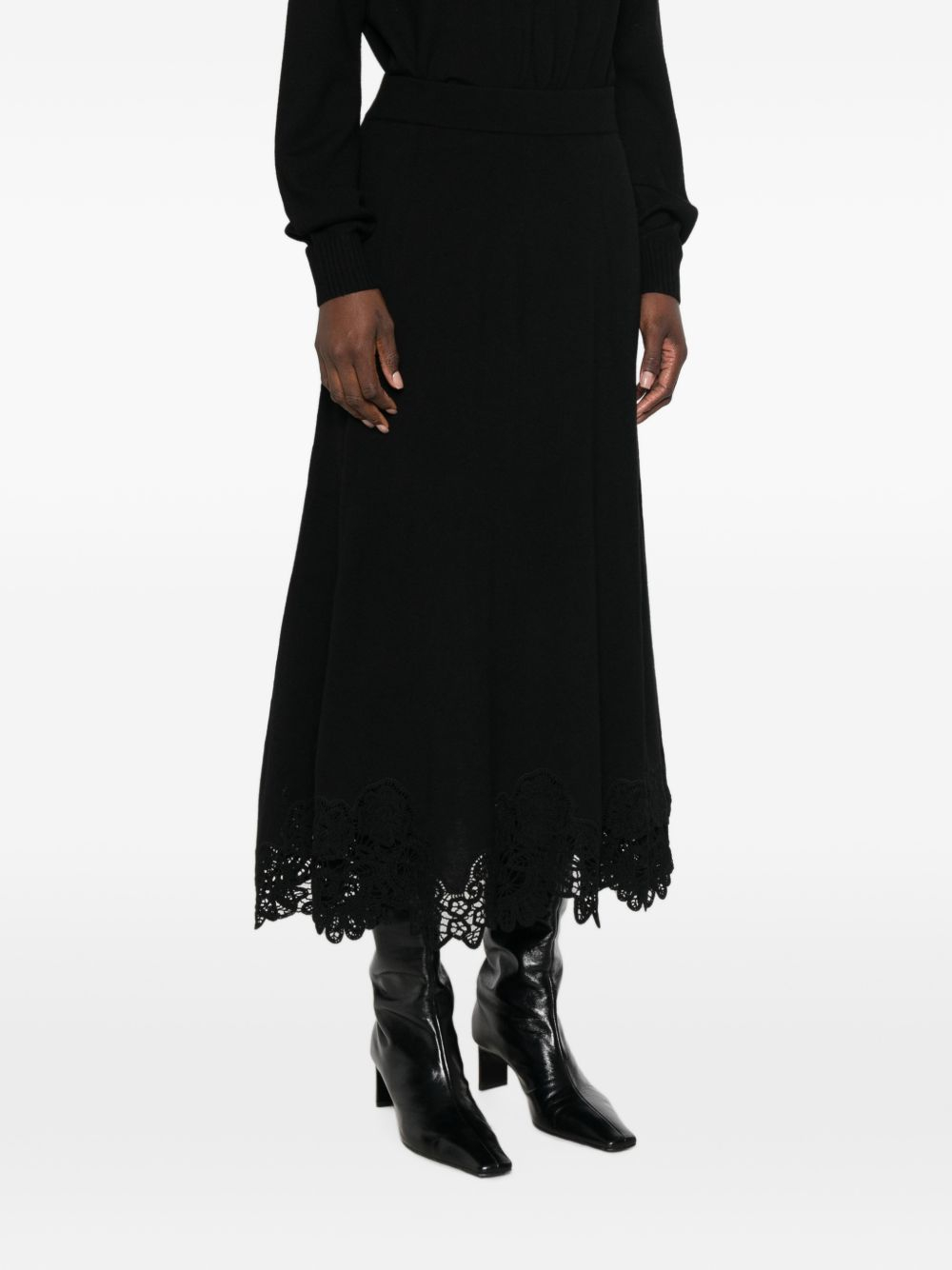 [Zimmermann] Midi skirt FW26 9419SF261BLK