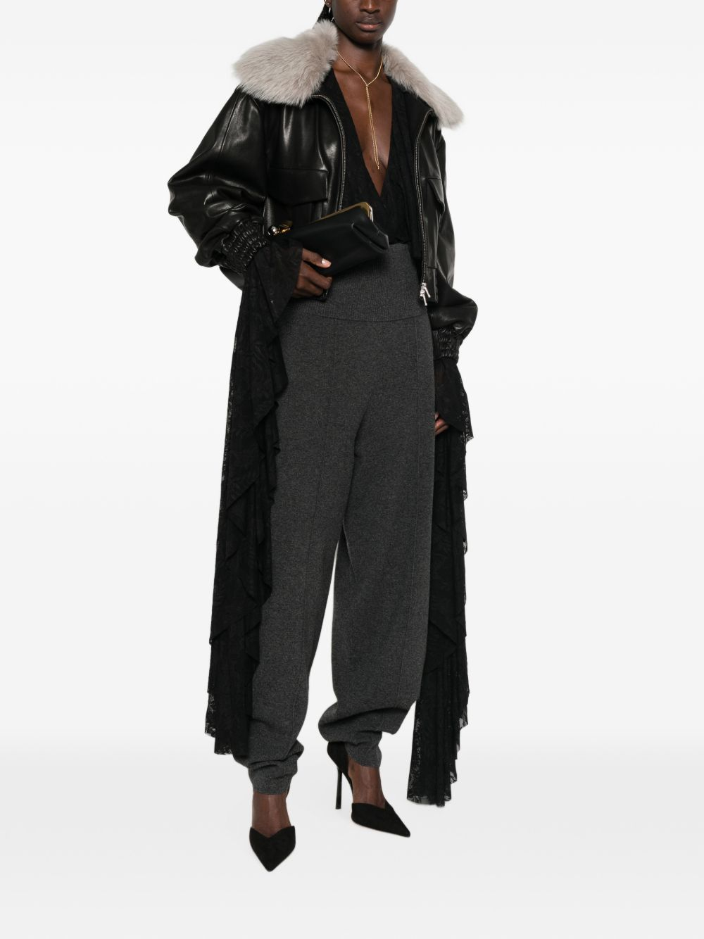 [Zimmermann] Pants FW26 9566PF261GRP