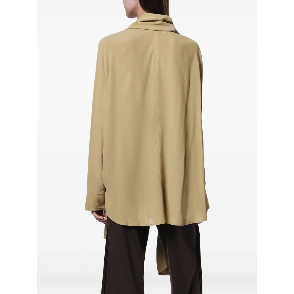 [TOTEME] Blouse FW26 263-WRT0760 FB0670-272 DESER