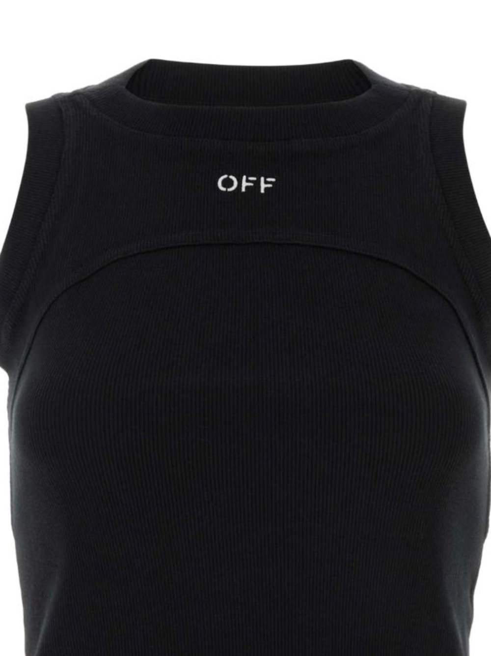 [Off White] Tank top FW26 2FA00673TW003