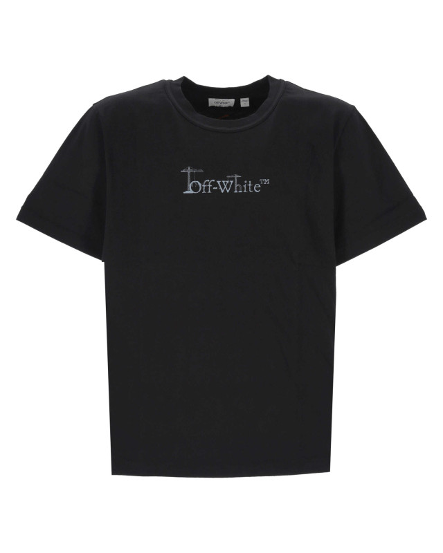 [Off White] T-shirts Short Sleeve FW26 44MAA16MF26J00D001001