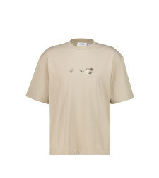 [Off White] T-shirts Short Sleeve FW26 44MAA120F26J00D031