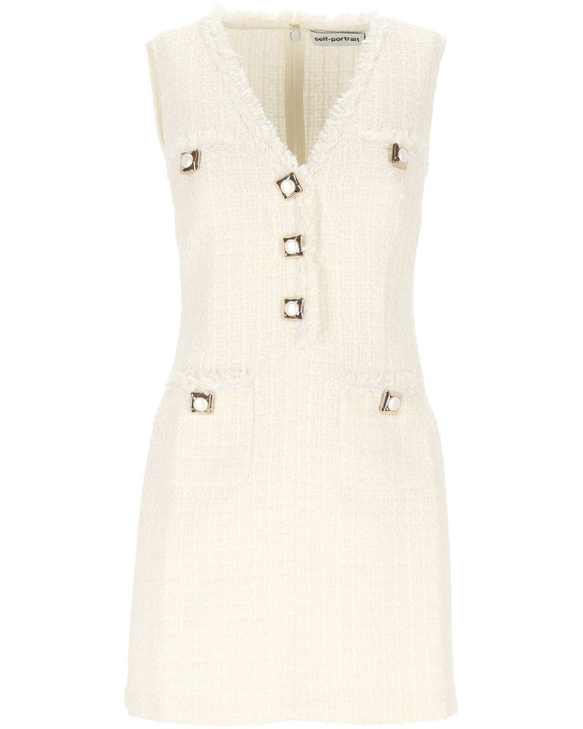 [Self - portrait] Sleeveless dress FW26 PF26-005SCCREAM