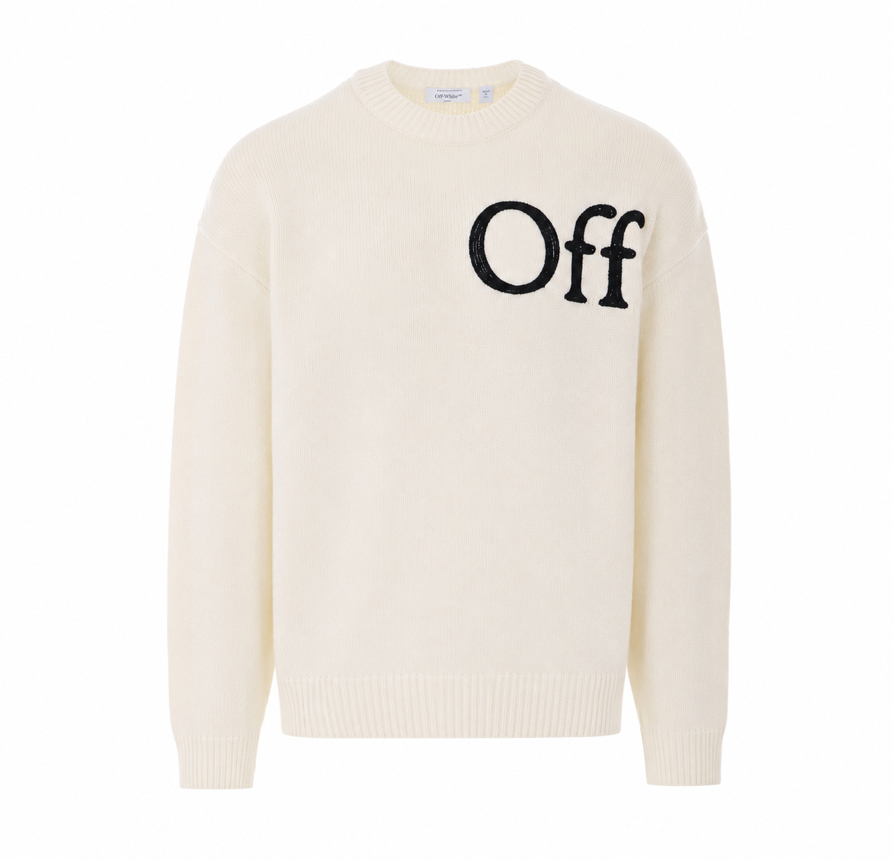 [Off White] Knitwear FW26 OMHE20QF26KNI001110