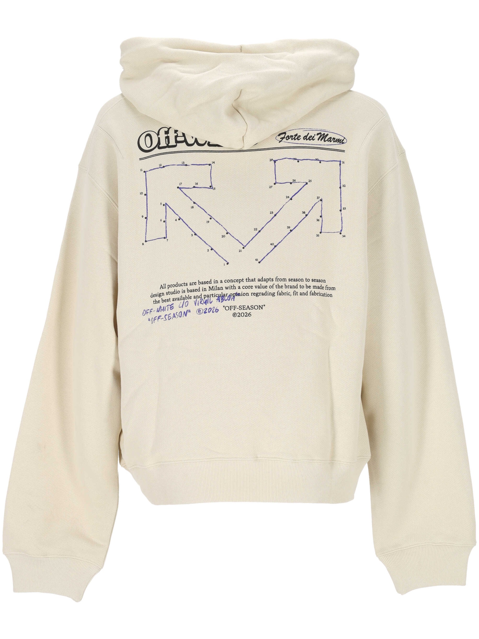 [Off White] Hoodie FW26 44MBB12NF26F00C600