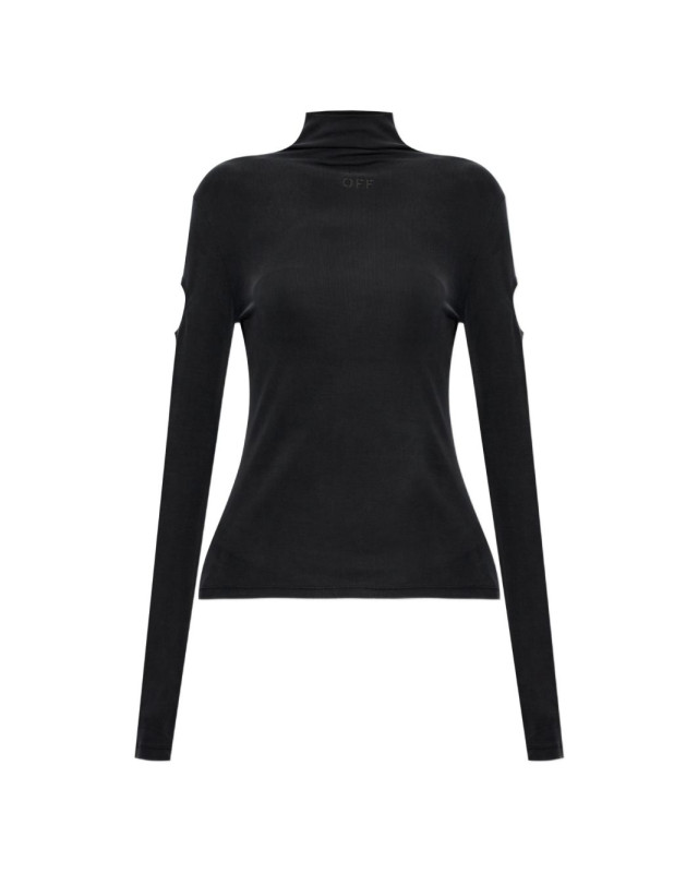 [Off White] T-shirts Long Sleeve FW26 2FB00354TW009