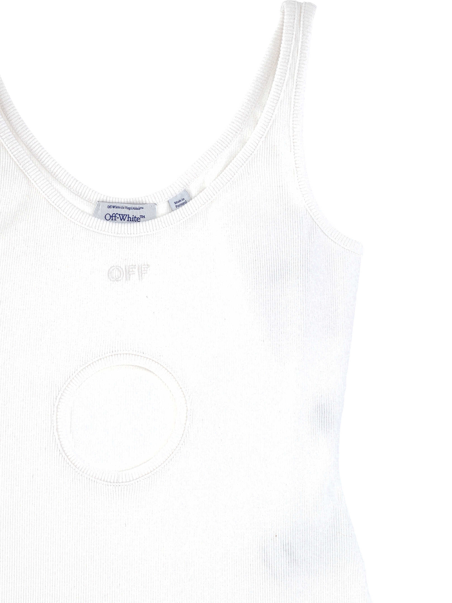 [Off White] Tank top FW26 2FA00483TW101