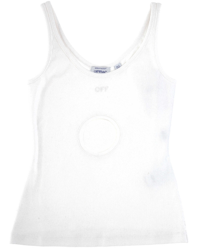 [Off White] Tank top FW26 2FA00483TW101