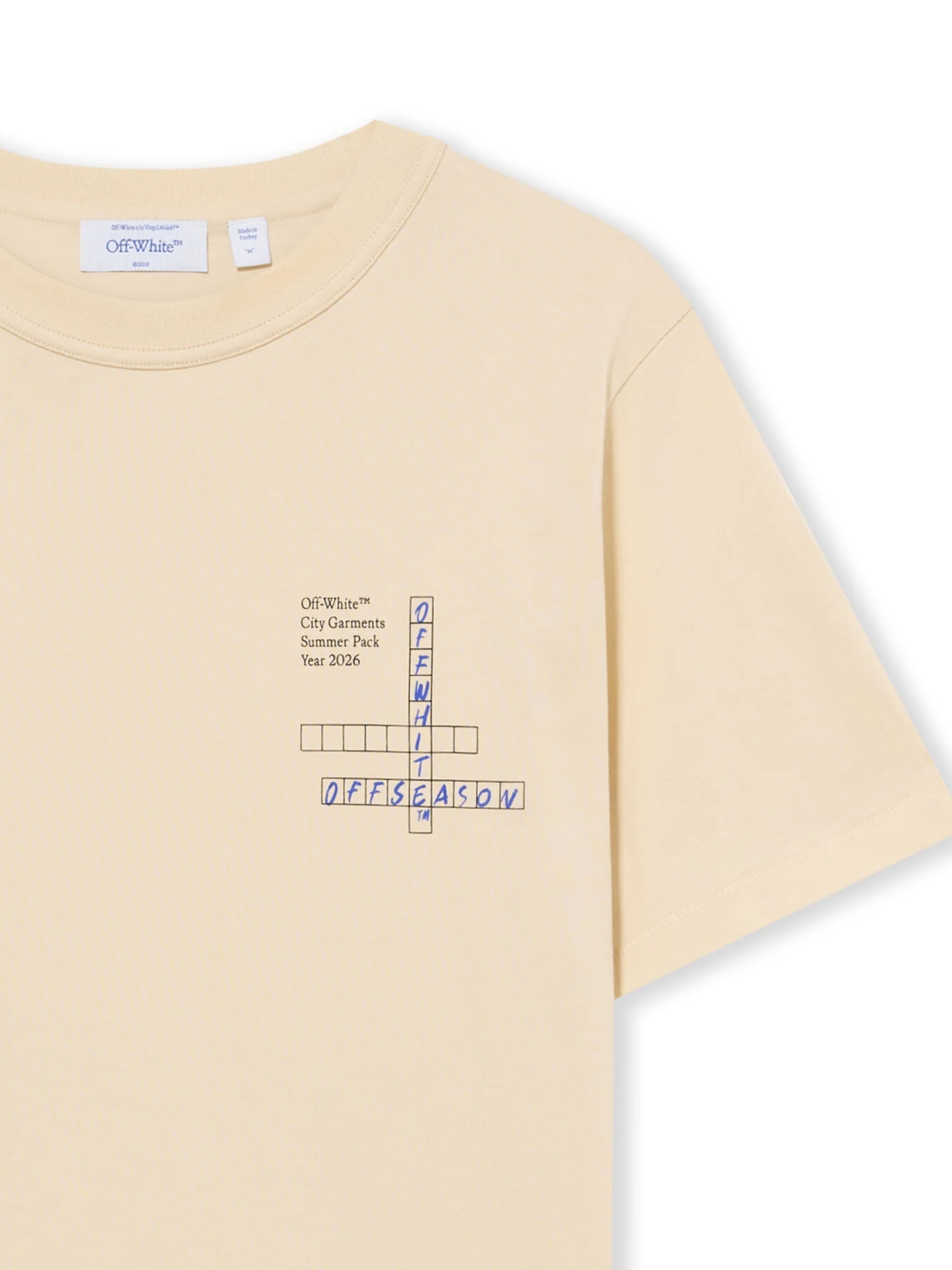 [Off White] T-shirts Short Sleeve FW26 29A00716TW230