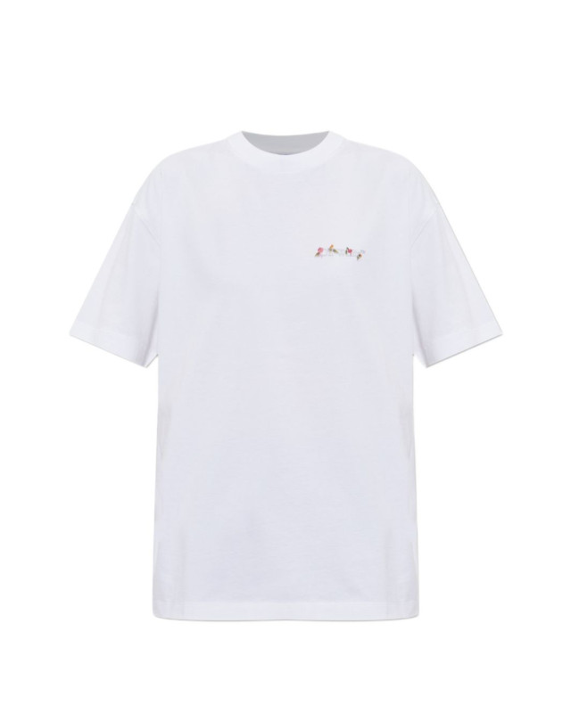 [Off White] T-shirts Short Sleeve FW26 2FA00645TW123