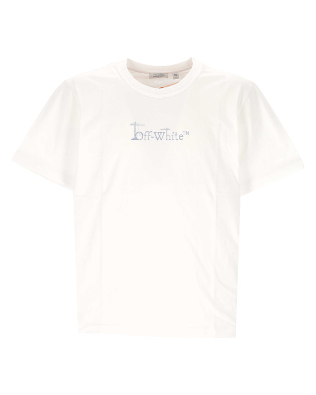 [Off White] T-shirts Short Sleeve FW26 44MAA16MF26J00D100100