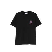 [Off White] T-shirts Short Sleeve FW26 44MAA16MF26J00A001