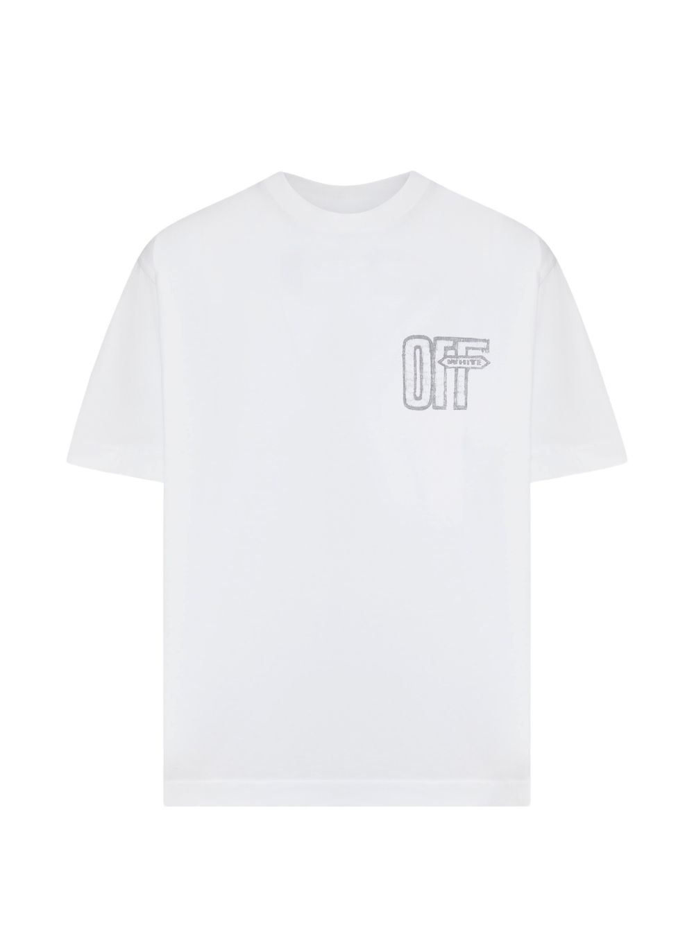[Off White] T-shirts Short Sleeve FW26 44MAA120F26J00Y100