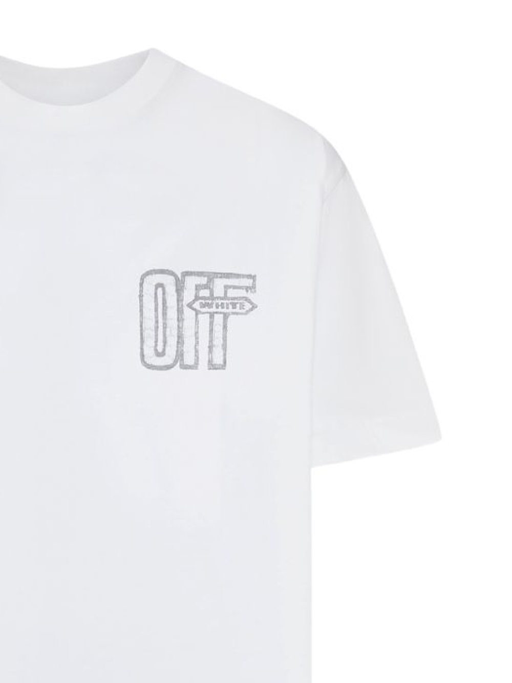 [Off White] T-shirts Short Sleeve FW26 44MAA120F26J00Y100