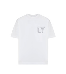[Off White] T-shirts Short Sleeve FW26 44MAA120F26J00Y100