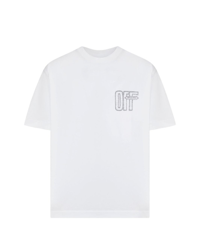 [Off White] T-shirts Short Sleeve FW26 44MAA120F26J00Y100