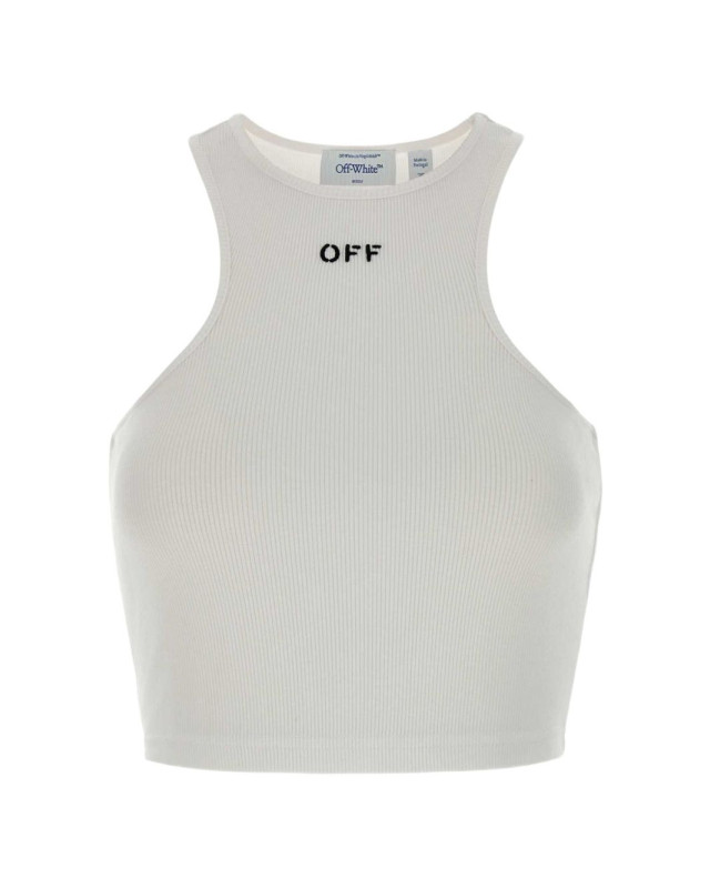 [Off White] Tank top FW26 2FA00671TW102