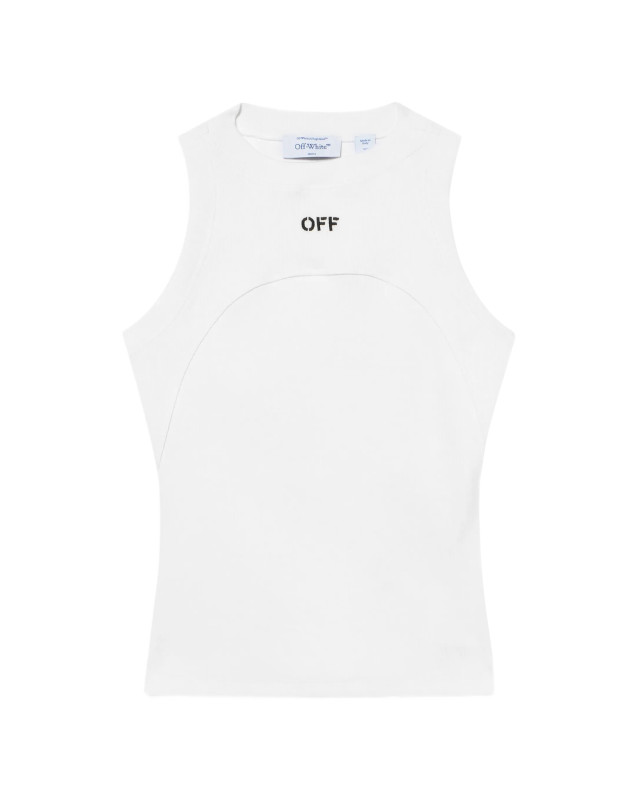 [Off White] Tank top FW26 2FA00673TW102